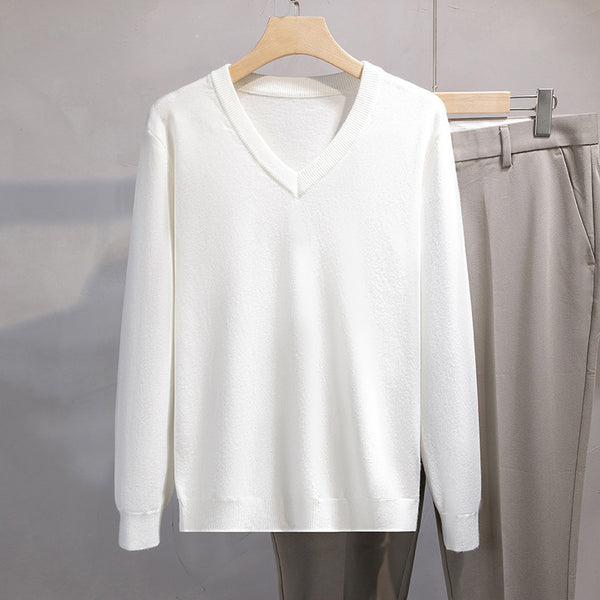 Men's Pullover Long Sleeve Fashion Bottoming Shirt Top - Men's Fashion Dubai UAE | ZadaVibe